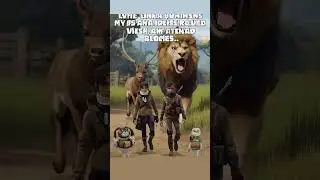Once Human Funny Moments 🦌🦁 Deer & Lion Chaos Meme | Gaming Shorts