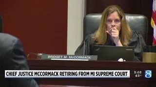 Michigan Supreme Court chief justice leaving bench this year