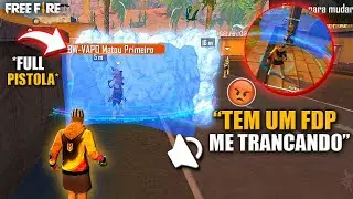 ATRAPALHANDO E PRENDENDO ALEAT&Oacute;RIOS DENTRO DO GEL NO MODO CS AT&Eacute; DAREM RAGE NO FREE FIRE KKKK