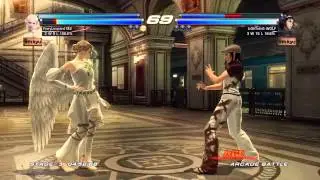 Tekken Tag Tournament 2 - [Medium - Arcade Battle] - Angel & Jun Playthrough 1/2
