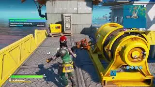 Collect metal from Rickety rig - fortnite week 4