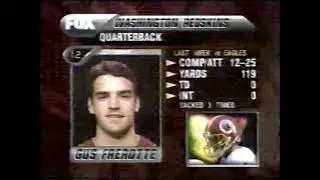 1996 Week 2 Chicago Bears vs Washington Redskins