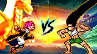 Natsu V3 (all form) VS Adult Gon V3 in Jump Force Mugen