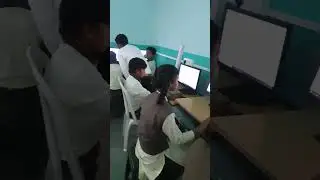 tribal students learning computer education