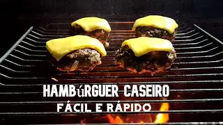 Como fazer hambúrguer artesanal - simples, rápido e saboroso