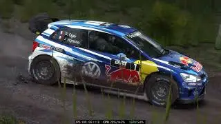 Dirt Rally 2015 FINLANDE KAILAJARVI Volkswagen Polo Rally