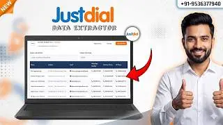 How to get business leads from Justdial for free | free download just dial data extractor software