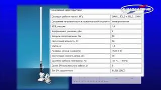 Антенна УКВ речного диапазона NavCom АШС-0,7 АШС-1,5 АШС-2,4