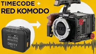Timecode on RED KOMODO 6K | Deity TC-1 + KOMODO 6K