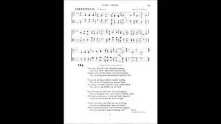And Now, Beloved Lord, Thy Soul Resigning (Commendatio)