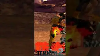 Marshall Law - Dragon Knee - Tekken 2 #shorts #tekken2 #law #throws_&_grabs #tekken #fighting