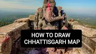 Chhattisgarh Map Chhattisgarh Special Series  Cgpsc /vyapam #cgpscaspirants #cgvyapam #cg #statepsc 