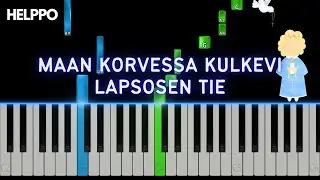 Suojelusenkeli / Maan korvessa kulkevi lapsosen tie | Helppo Piano Tutorial