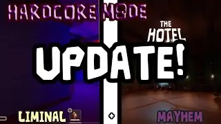 DOORS HARDCORE UPDATE! | Liminal + Mayhem | GlaqOWalker