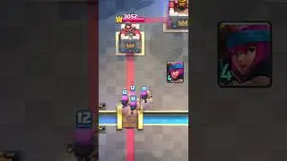 Fire Cracker VS Princess Tower 💀- CR #shorts #clashroyale  #crshorts
