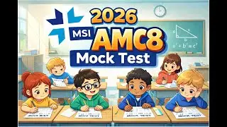 MSI 2026 AMC8 Mock Test Solution