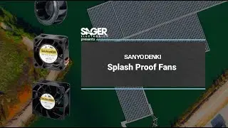 SANYO DENKI Splash Proof Fans