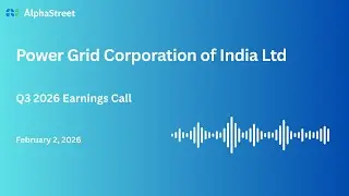 Power Grid Corporation of India Ltd Q3 FY2025-26 Earnings Conference Call