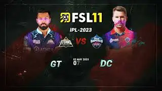 Gujarat Giants vs  Delhi Capitals 44th match today | IPL 2023 | FSL 11 |#trending