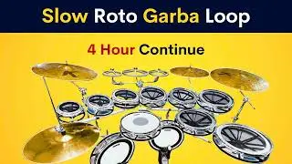 Slow Roto Garba Loop | 4 Hour  Continue
