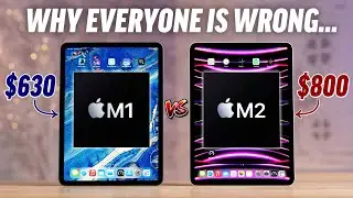 iPad Pro M1 против M2 2022 &mdash; ПОЛНОЕ сравнение!