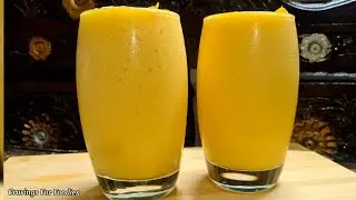 Mango Milkshake || Rich And Creamy Mango Milkshake ||Summer Drinks @Cravingsforfoodies