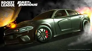 NEW DODGE CHARGER SRT HELLCAT IN ROCKET LEAGUE!