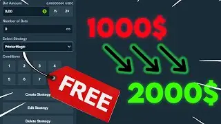 FULL SESSION FREE Dice PROFITABLE Strategy(1000$/2X)