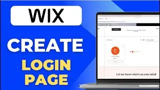 How To Create Login Page In Wix Website 2025! Full Tutorial