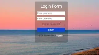 Transparent Login Form Using HTML & CSS In Hindi | How To Create Simple Login Form Using HTML & CSS