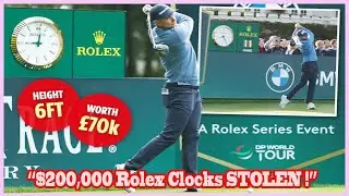 BIGGEST ROLEX HEIST EVER! 6ft Golf Clocks Stolen &ndash; Police Solve Crime in Minutes ⏱️
