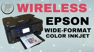Wireless Wide-Format Inkjet Printer