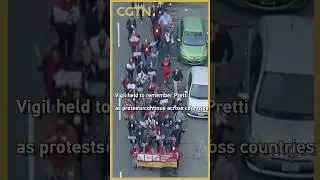 Vigil held to remember Pretti as protests continue across countries