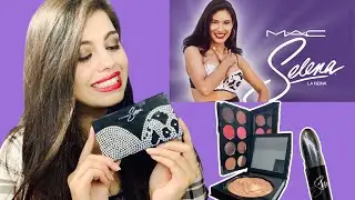 MAC SELENA LA REINA COLLECTION 2020 REVIEW + TRY ON