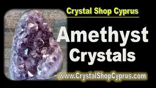 Amethyst Crystals we sell at Crystal Shop Cyprus in Paphos