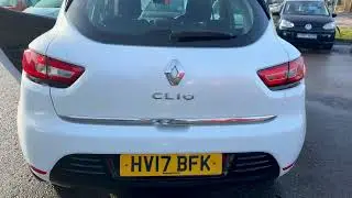 Renault Clio 1.2 16V Dynamique Nav Euro 6 5dr HV17BFK 2017 (17) 46,424 miles Petrol Manual 3owners