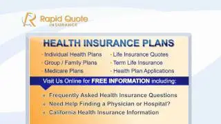 Health Insurance Quotes, Affordable Life Insurance, Online Quotes California