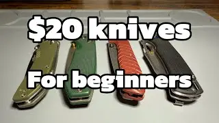 Great budget knives to start your edc/ knife journey!