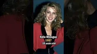 Kylie Minogue na przestrzeni Lat Ikona Popu Od lat 80. do dziś 😍🔥#Shorts
