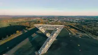 Drone Shot DJI Neo 2 Test - Saarpolygon, Ensdorf, Saarland