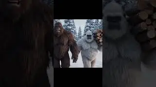 Bigfoot & Yeti&rsquo;s Cabin Disaster 🔥❄️  Forest Gone