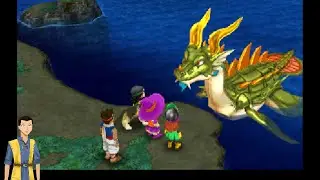Dragon Quest 7 (3DS/RetroArch) day 35 Thats not a serpent? Wait is that Bowser?