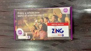 #d2h zing super fta box 2 yaer free 190 Plus channel diteal and unbox