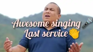 Nengpa konyak# singing Hindi gospel song at wakching Baptist church ⛪