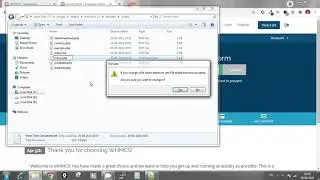 how to change whmcs home button url