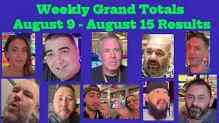 Weekly Grand Total | Vegas Matt, Mr.Handpay, NG Slot, BC Slot, Lady Luck, Low roller, Pompsie Slots.