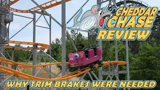 Cheddar Chase Review, Alabama Splash Adventure L&T Systems Wild Mouse | Why Trim Brakes Were Needed