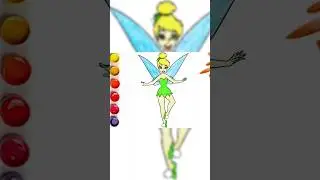 #shorts #short #shortvideo #drawing #cute #cartoon #tinkerbell