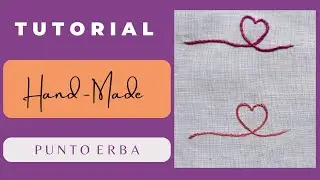 Tutorial cuore punto erba facilissimo