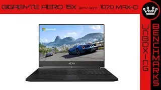 Gigabyte Aero 15X | Quick Unboxing & Performance Benchmarks | 15.6in Ultra Thin Gaming Laptop